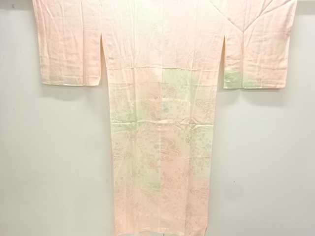 JAPANESE KIMONO / PLUM PATTERN WOVEN HITOEJUBAN